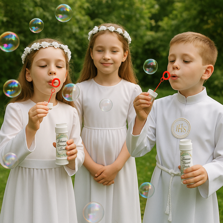 BAŃKI MYDLANE NA KOMUNIĘ ŚWIĘTĄ 