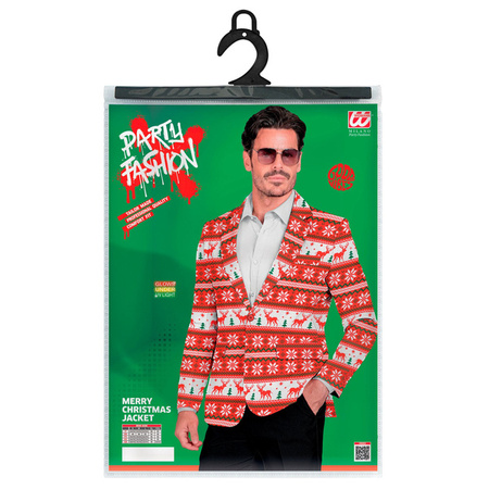 MARYNARKA MĘSKA CZERWONA ŚWIĘTA 