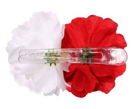 SPINKA KWIAT BIAŁO-CZERWONY