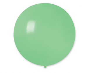 BALON LATEKSTOWY ZIELONY PASTEL 80 CM