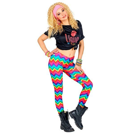 LEGINSY KOLOROWE PASKI