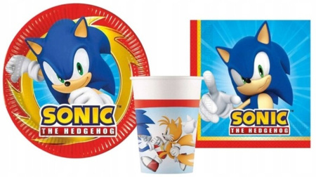 ZESTAW SONIC 3 ELEMENTY 