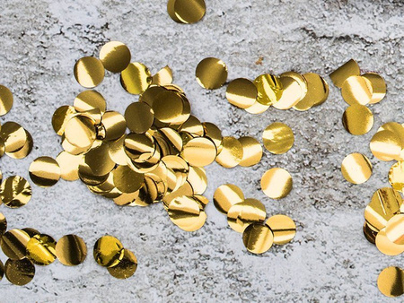 KONFETTI ZŁOTE KÓŁKA, 15g