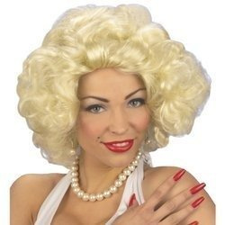 PERUKA GWIAZDA LAT 50 BLOND