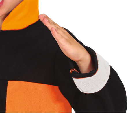 STRÓJ NINJA POMARAŃCZOWO-CZARNY