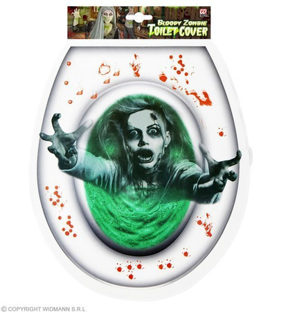 NAKLEJKA NA SEDES STRASZNY ZOMBIE 