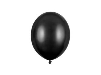 BALONY 23 CM STRONG METALIK CZARNY 100 SZT