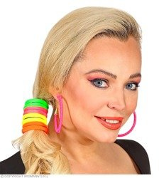 GUMKI DO WŁOSÓW NEONOWE