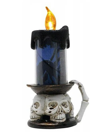 ŚWIECZKA HALLOWEENOWA LED  17 X 9.5 CM