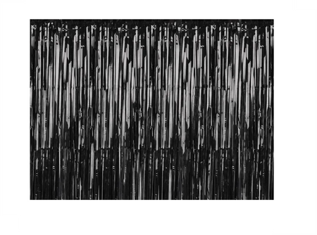 KURTYNA CZARNA 100 X 200 CM