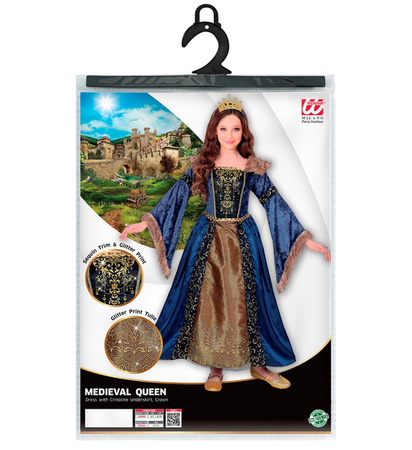 STRÓJ KRÓLEWNY ŚREDNIOWIECZA