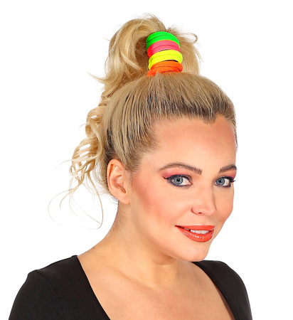 GUMKI DO WŁOSÓW NEONOWE