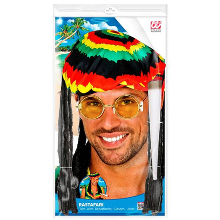 ZESTAW RASTA REGGAE JAMAJKA DREDY