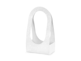 PUDEŁKO NA KWIATY 21,6 X 11,7 X 38,5 CM BIAŁY