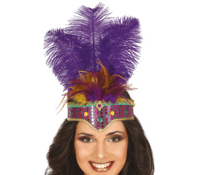 PIÓROPUSZ FIOLETOWY