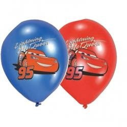 BALONY LATEKSOWE 27,5cm, AUTA-CARS 6szt.