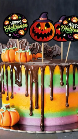 PIKERY HALLOWEENOWE 12 SZT 