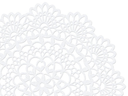 Dekoracje papierowe Rozeta, 5 cm (1 karton / 50 op.) (1 op. / 10 szt.)