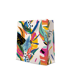 TORBA PREZENTOWA EGZOTYCZNY RAJ 26,5x33,5x13 CM