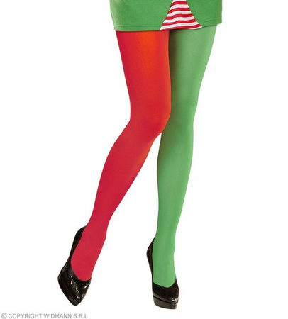 RAJSTOPY ELF CZERWONO-ZIELONE