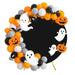 ZESTAW STELAŻ DO BALONÓW KOŁO ZŁOTY + POKROWIEC CZARNY