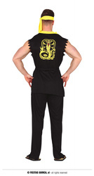 STRÓJ KARATEKA CZARNY SMOK