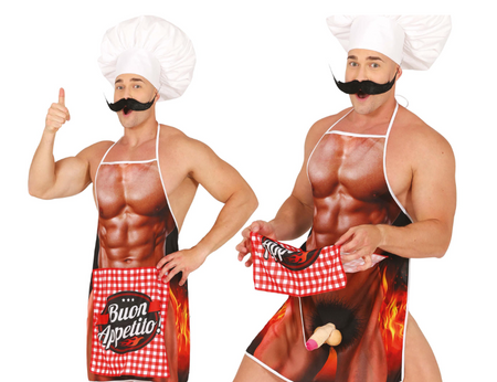 FARTUCH BON APPETITO Z NIESPODZIANKĄ DLA DOROSŁYCH