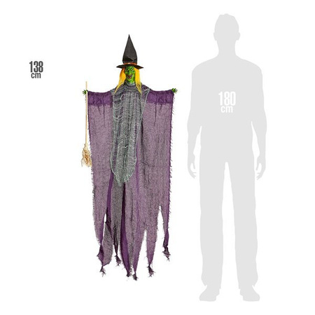 STREGA CON SCOPA 138 cm