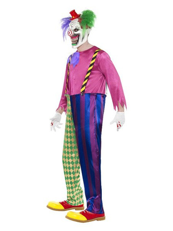 STRÓJ KLAUN KILLER FIOLETOWY