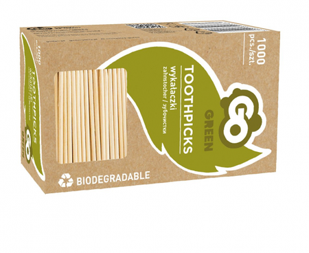 WYKAŁACZKI DREWNIANE 1000 SZT 6.5 CM 