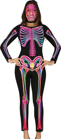 STRÓJ DAMSKI NEONOWY KOŚCIOTRUP 