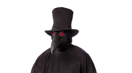 MASKA DOKTOR PLAGA CZARNA