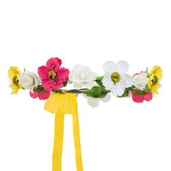 WIANEK ZE ZŁOTĄ WSTĄŻKĄ