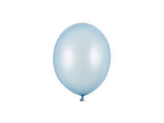 BALONY STRONG 12 CM METALIZOWANE BŁĘKITNE 100 SZT