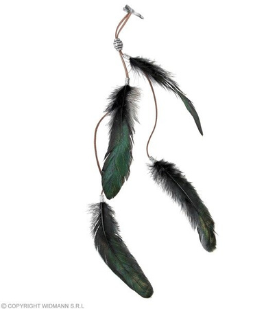 SPINKA Z CZARNYMI PIÓRKAMI