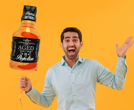 BALON FOLIOWY WHISKY, 32X65CM