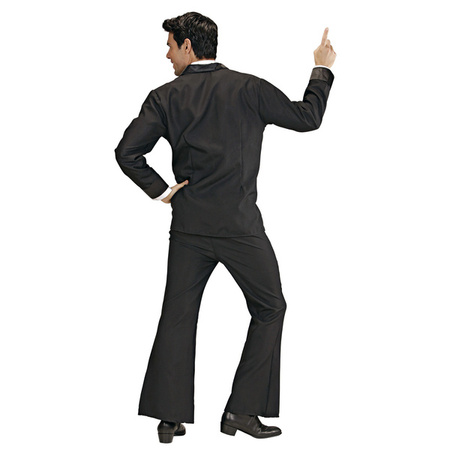 "BLACK PARTY SUITS" (jacket, pants)