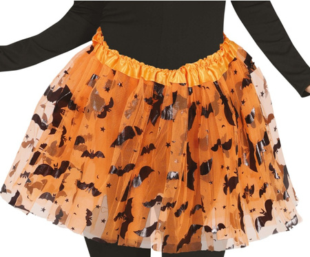 SPÓDNICZKA DAMSKA TUTU POMARAŃCZOWA 40 CM 