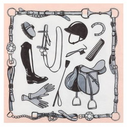 SERWETKI PAPIEROWE KONIE 33 CM 20 SZT.