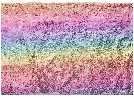 BIEŻNIK SIATECZKA CEKINOWY 0,3 X 5 M