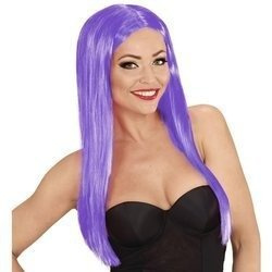 PERUKA GLAMOUR FIOLETOWA