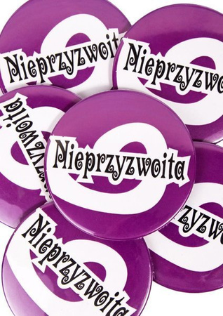 PLAKIETKA NIEPRZYZWOITA