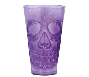FIOLETOWA SZKLANKA HALLOWEEN 15 CM