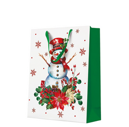 TORBA PREZENTOWA BAŁWAN 30 X 41 X 12 CM