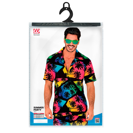 KOSZULA MĘSKA HAWAJE PALMY