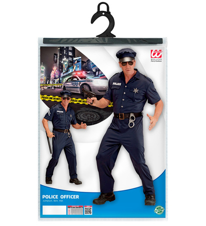 STRÓJ POLICJANT KOMBINEZON