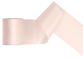 TASIEMKA SATYNOWA ZŁAMANA BIEL 100 MM 25 M