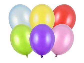 BALONY METALICZNY MIX 100SZT