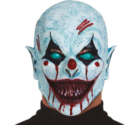 MASKA UŚMIECHNIĘTY KLAUN HALLOWEEN