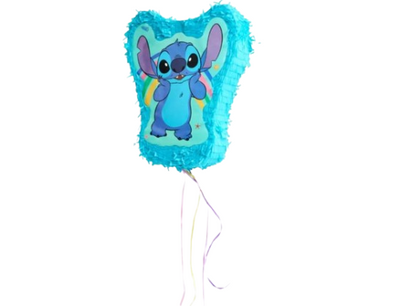 PINIATA PAPIEROWA STITCH DISNEY NIEBIESKA 1 SZT 